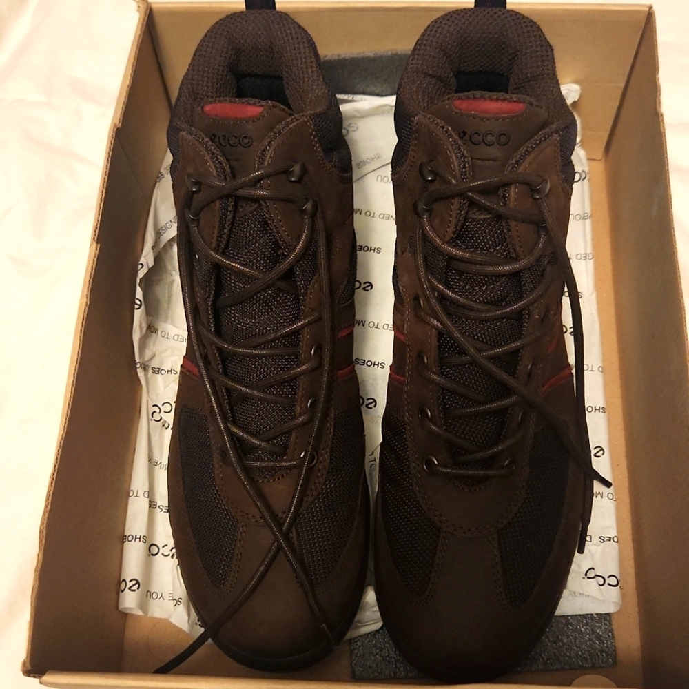 ECCO Voyage GTX Boot Size 39M 8-8.5 Coffee